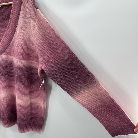Terra & Sky Pink Ombre Textured Pullover Sweater Size 2X - Picture 5 of 13
